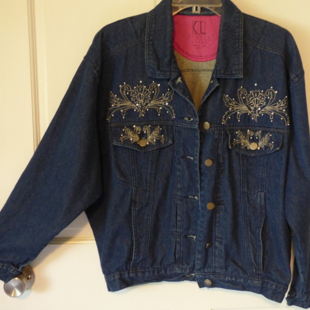 Denim Dazzle Blue Jeans Jacket